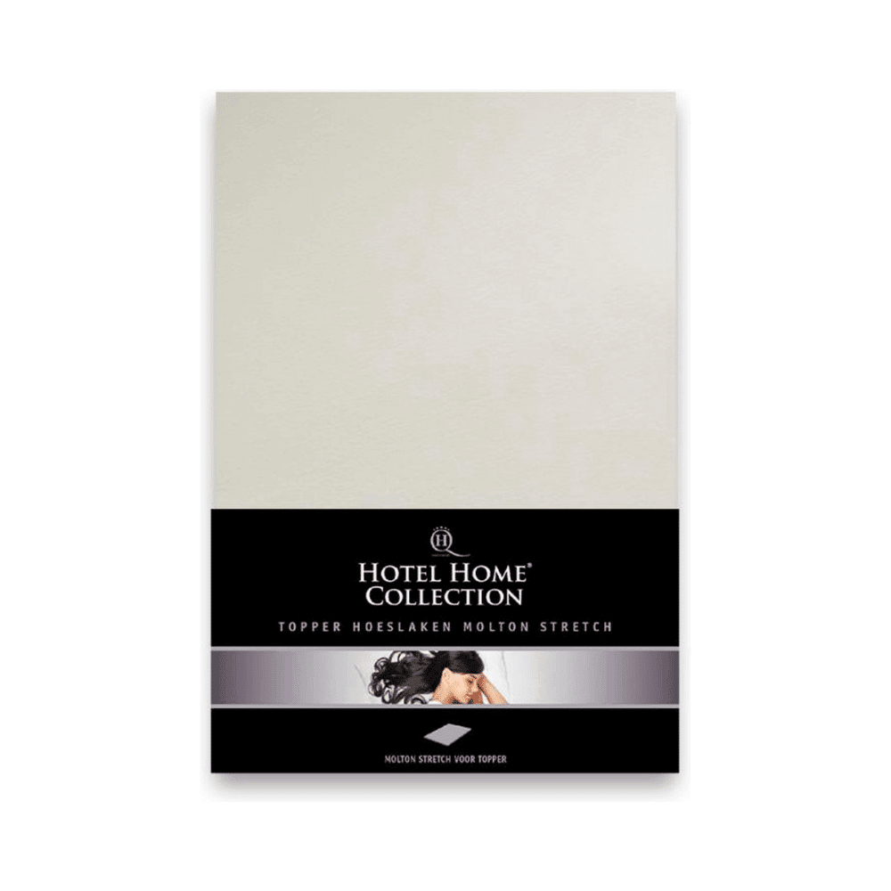 Hotel Home Collection Topper MoltonStretch Wit koopt u bij