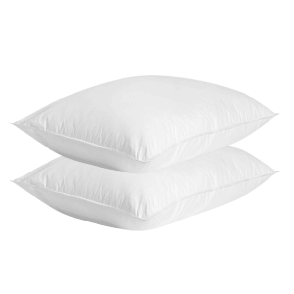 Black Friday anti-stress hoofdkussen zij- en bovenaanzicht