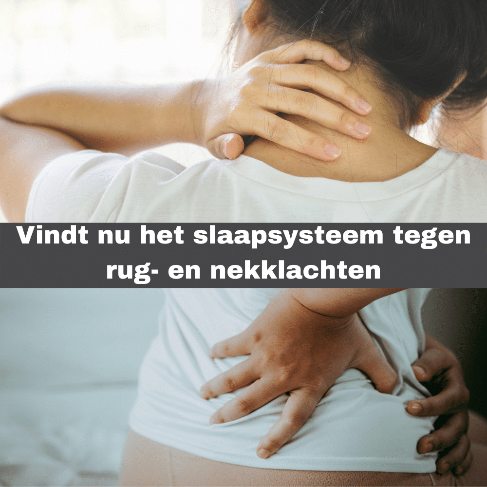 Vindt nu het slaapsysteem tegen rug- en nekklachten _ foto's van gewrichtsklachten