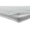 Close-up van het 9 zone latex pocketvering-duo 2000 matras