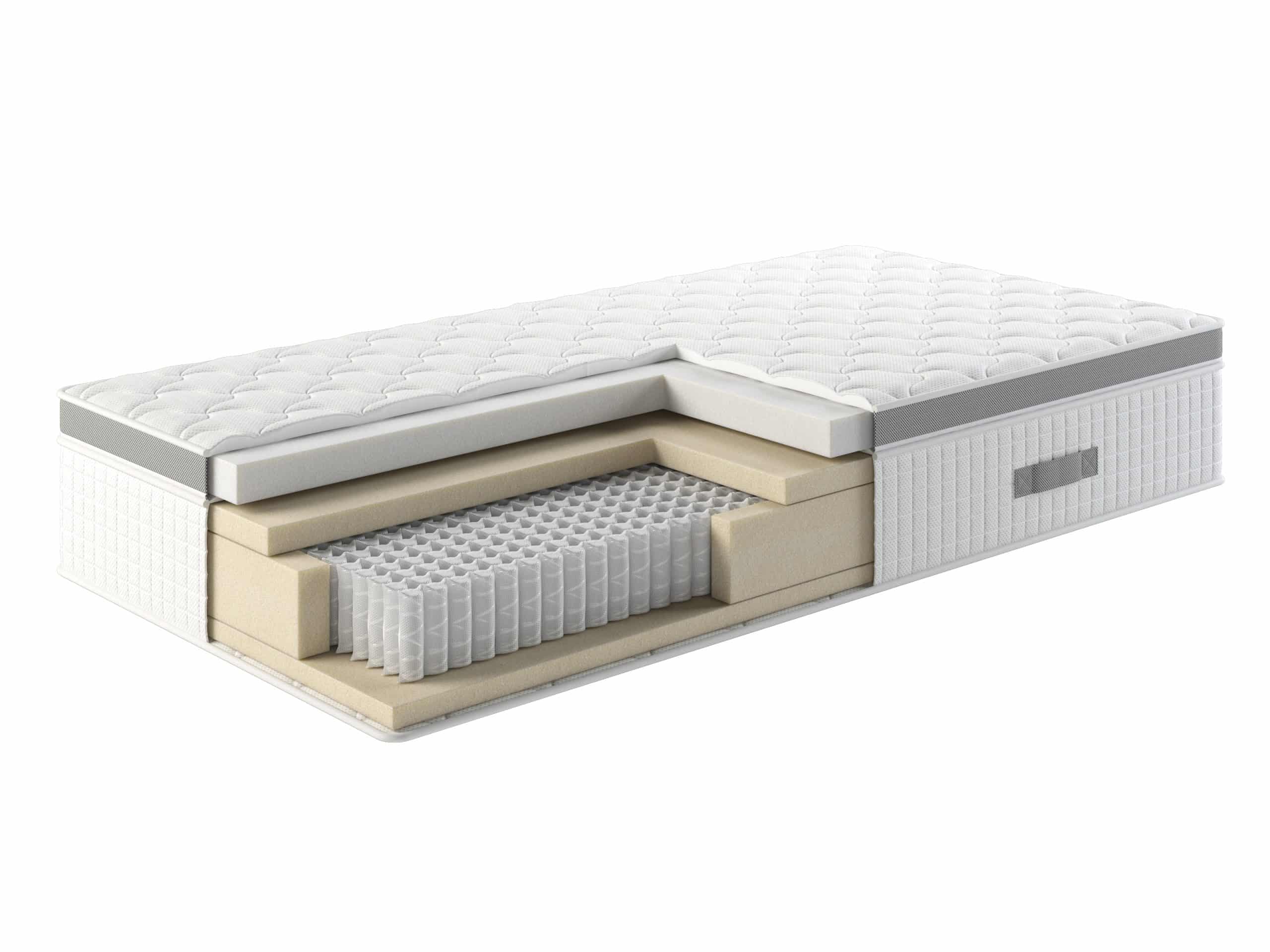 Boetiek Matras Pocketvering - Topper inside NASA