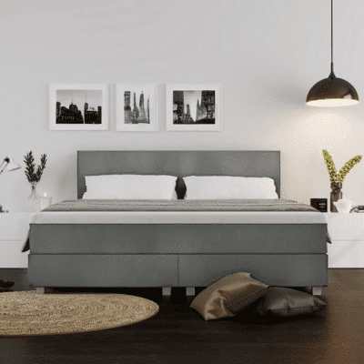 Londen Marine Kakadu 2 persoons boxspring kopen? | Bekijk nu onze boxsprings | Bosch Bedding