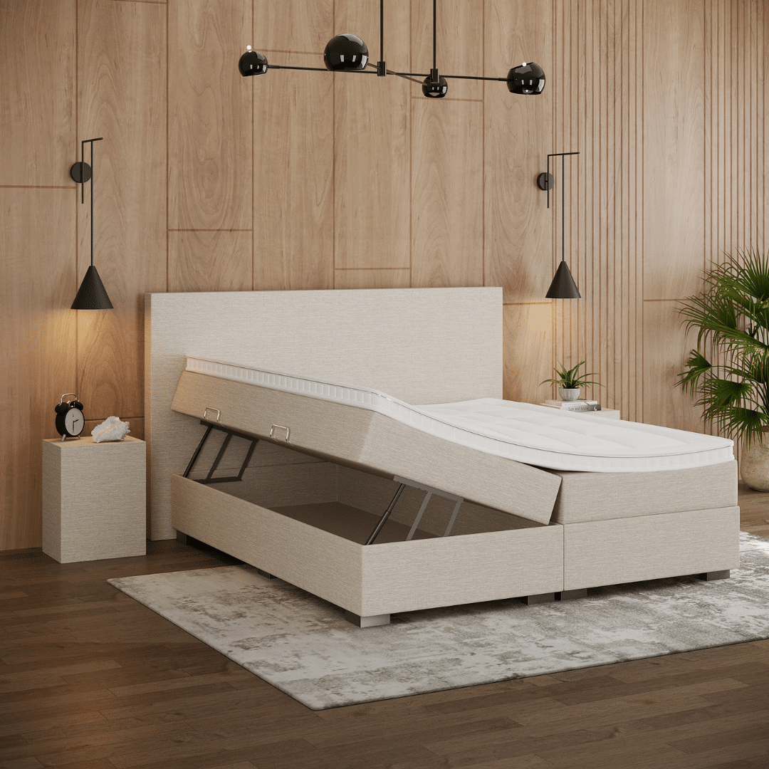 Boxspring Geneve met opbergruimte - Afbeelding 6
