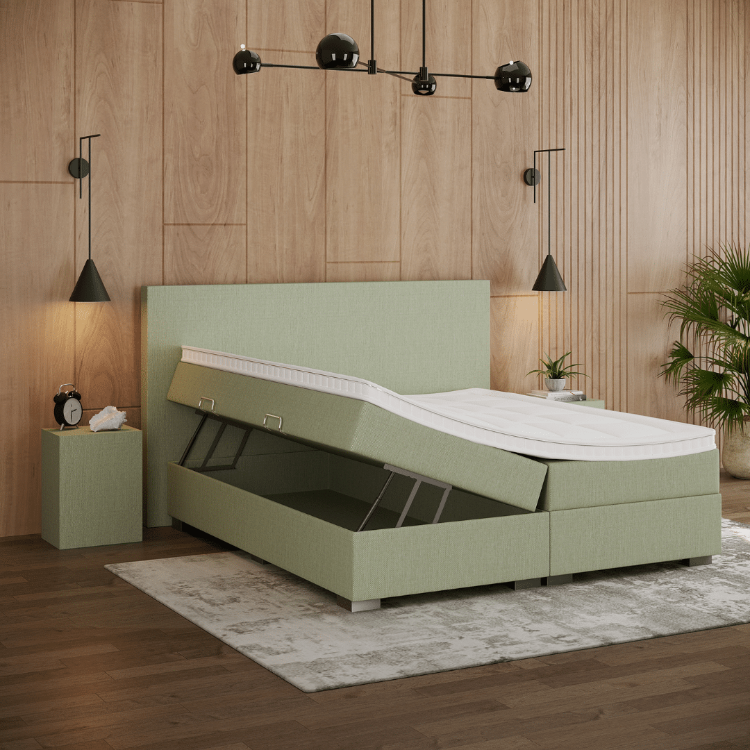 Boxspring Geneve met opbergruimte - Afbeelding 7