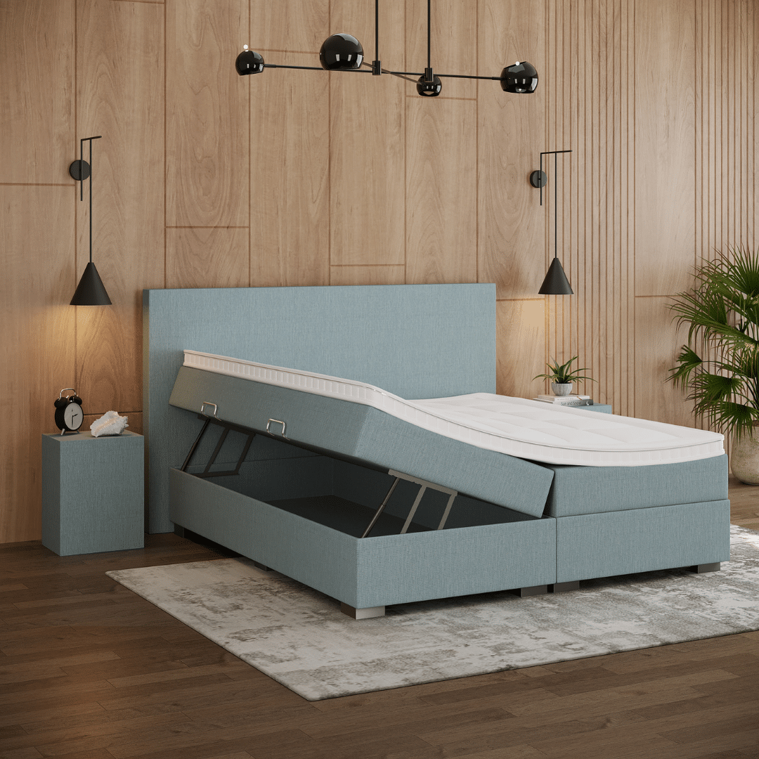 Boxspring Geneve met opbergruimte - Afbeelding 8