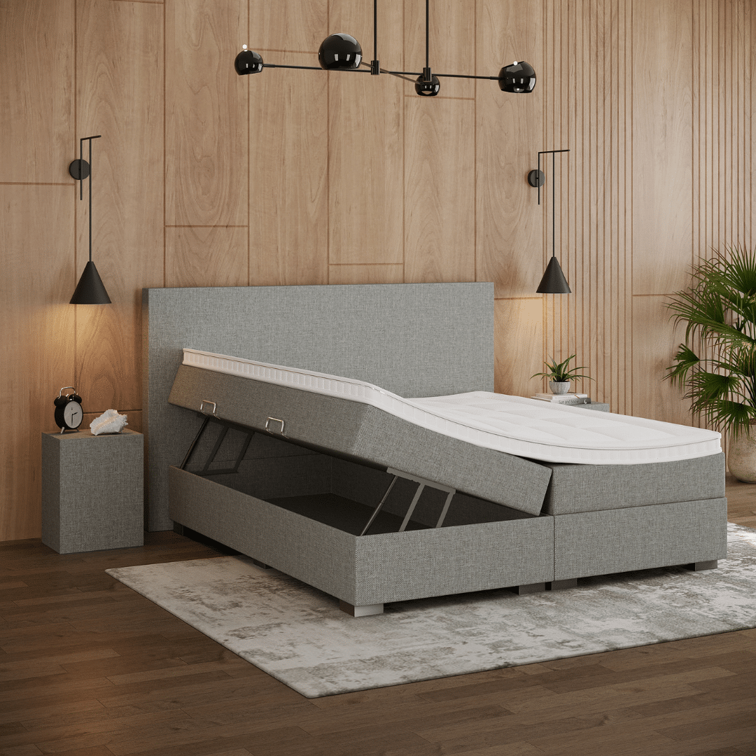 Boxspring Geneve met opbergruimte - Afbeelding 9