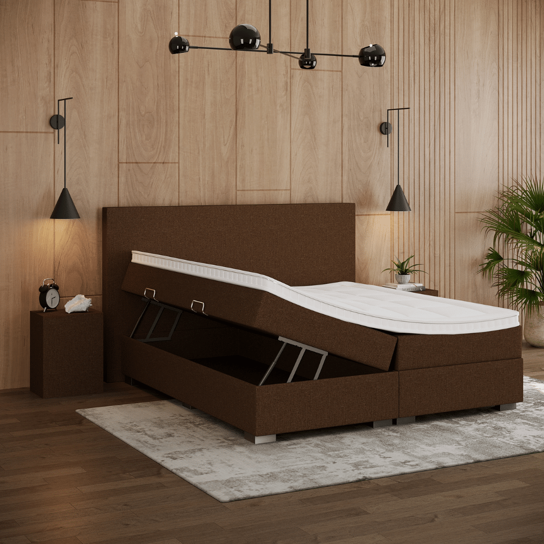 Boxspring Geneve met opbergruimte
