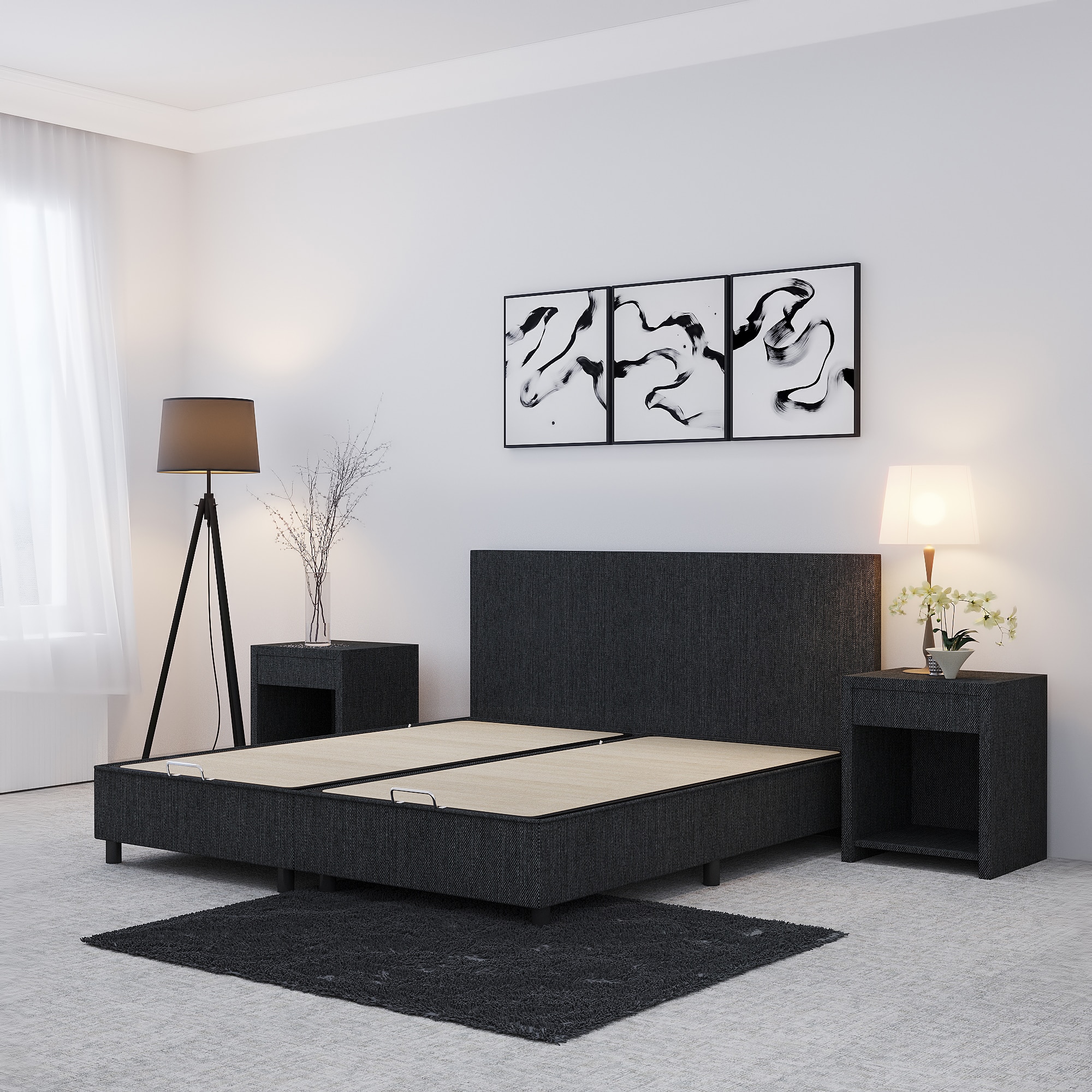 Opbergboxspring UP zonder matras
