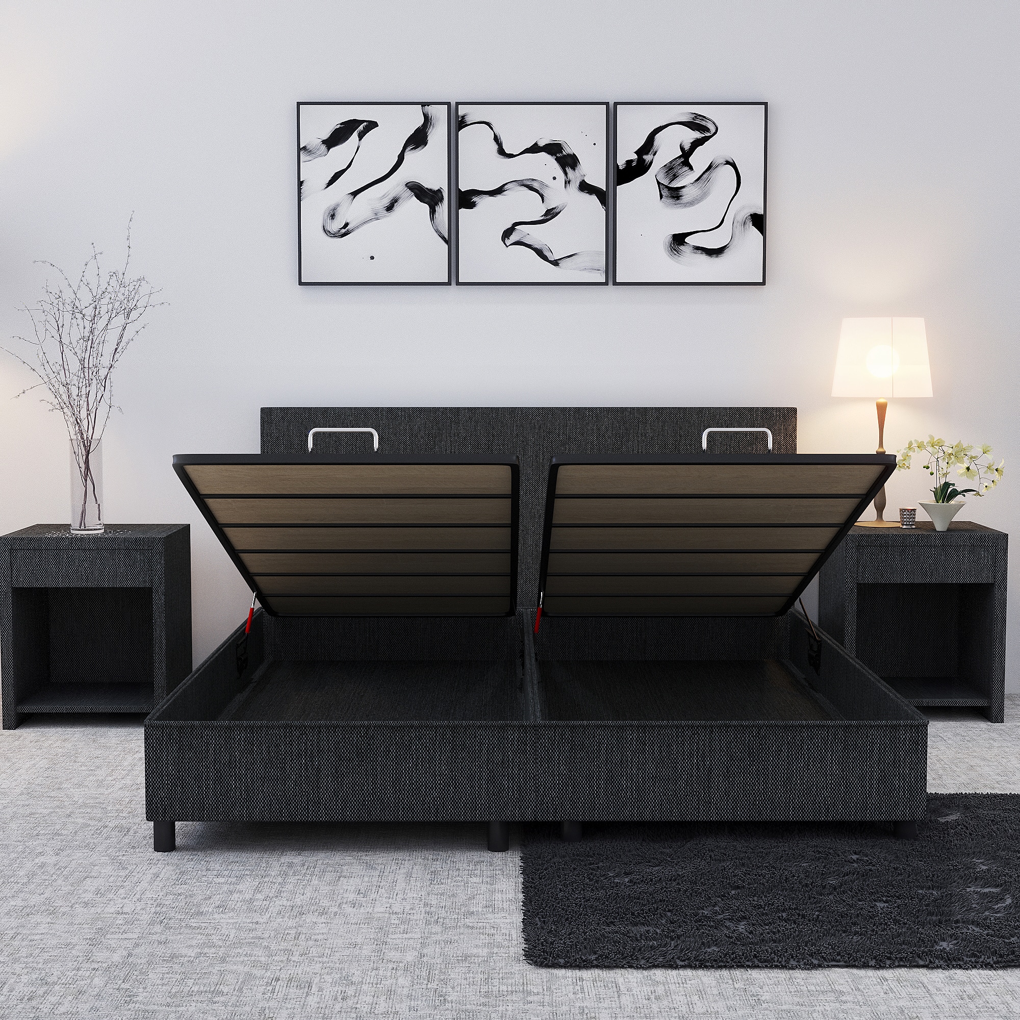 Opbergboxspring UP zonder matras