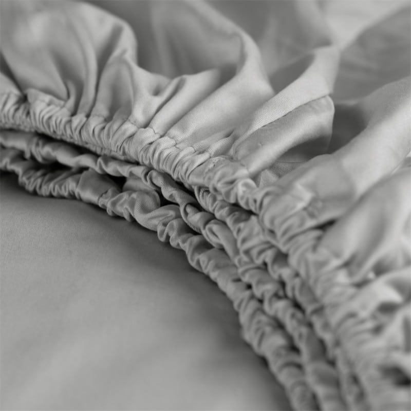 Cinderella Matras Hoeslaken Katoen-Satijn - Zwart - Afbeelding 6