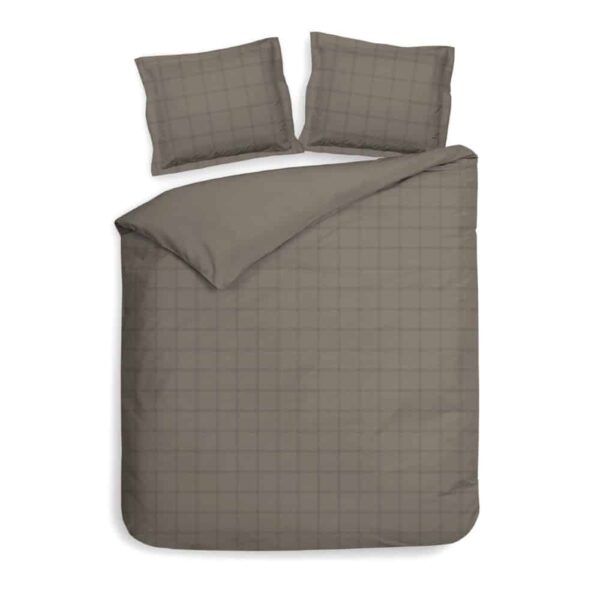 Heckettlane Diamante Taupe Grey bovenaanzicht