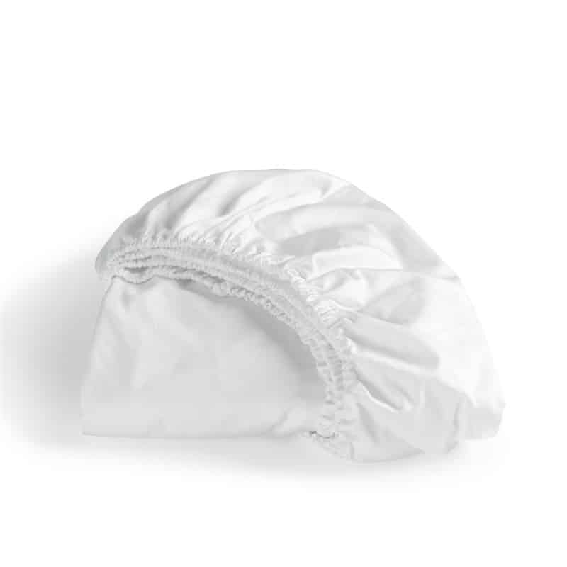 Cinderella Matras Hoeslaken Katoen-Satijn - Wit