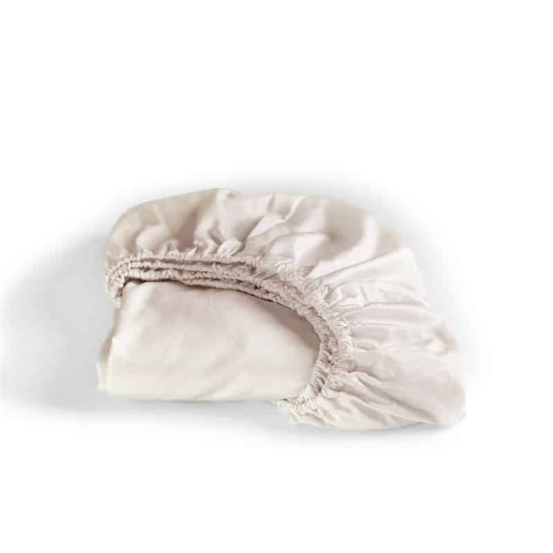 Cinderella Matras Hoeslaken Katoen-Satijn - Zand